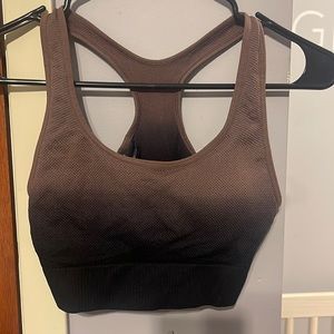 Ombre sports racerback top.  Vs Pink